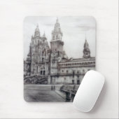 Catedral de Santiago de Compostela (A Coruña) Mousepad (Mit Mouse)