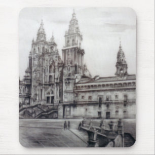 Catedral de Santiago de Compostela (A Coruña) Mousepad
