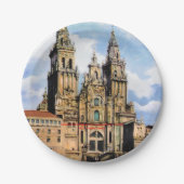 Catedral de Santiago de Compostela (A Coruña) Pappteller (Vorderseite)
