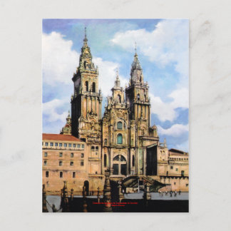 Catedral de Santiago de Compostela (A Coruña) Postkarte
