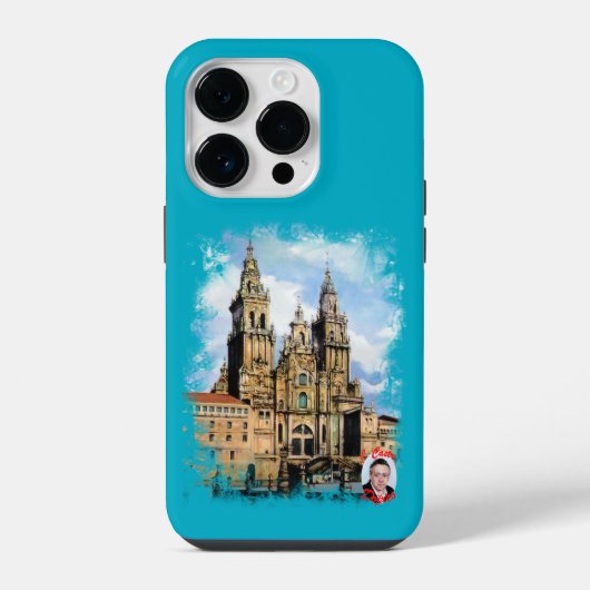 Catedral de Santiago de Compostela iPhone Hülle (Rückseite)