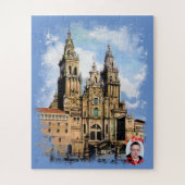 Catedral de Santiago de Compostela Puzzle (Vertikal)