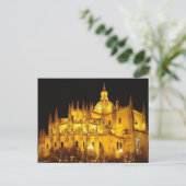 Catedral de Segovia, Espana Postkarte (Stehend Vorderseite)