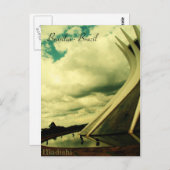 Catedral Metropolitana, Brasilien Postkarte (Vorne/Hinten)