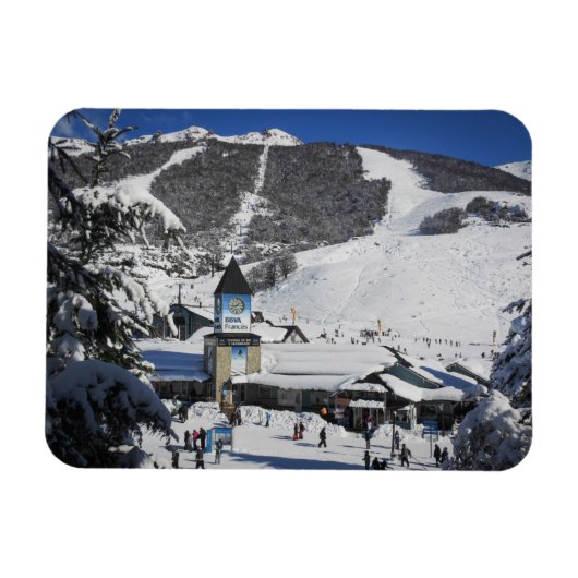 Catedral Ski Resort, Bariloche Argentinien Magnet (Horizontal)