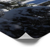 Catedral Ski Resort, Bariloche Argentinien Poster (Ecke)