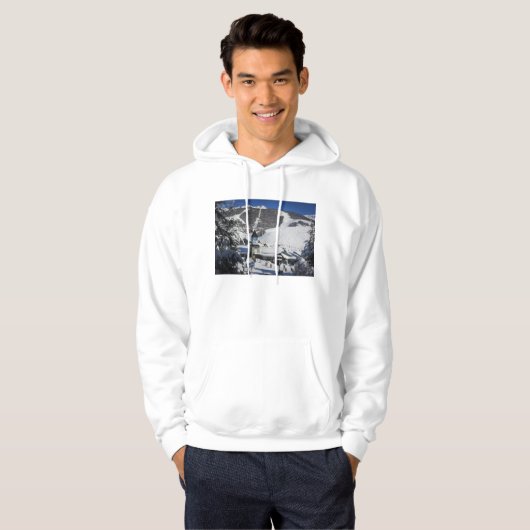 Catedral Skiort, Bariloche Argentinien Hoodie (Vorne ganz)