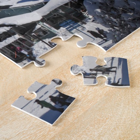 Catedral Skiort, Bariloche Argentinien Puzzle (Seite)