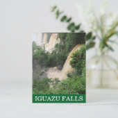 Cateratas iguazu Dschungel Postkarte (Stehend Vorderseite)