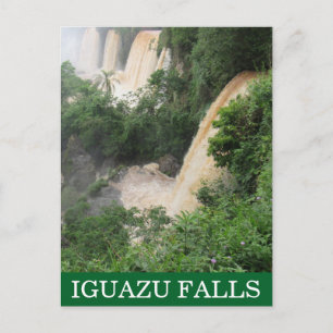 Cateratas iguazu Dschungel Postkarte