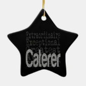 Caterer Extraordinator Keramik Ornament (Hinten)