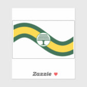 Caterham-Flagge Aufkleber (Blatt)