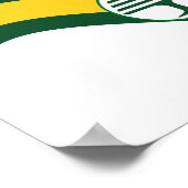 Caterham-Flagge Poster (Ecke)