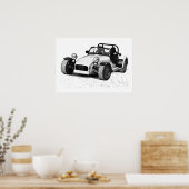 Caterham-Poster Poster (Küche)