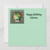 CATERINA ~ Happy Birthday ~ Tree House ~ (Rückseite)