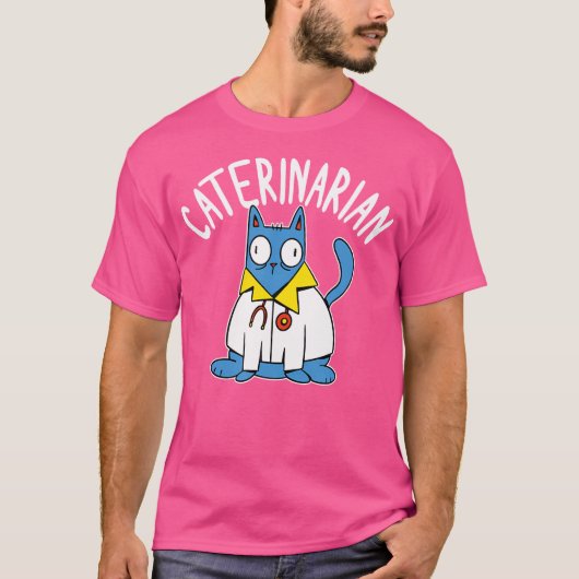 Caterinarian Cat Doctor Veterinary T-Shirt (Vorderseite)