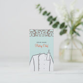 Catering Bakery Pastry Visitenkarte (Stehend Vorderseite)