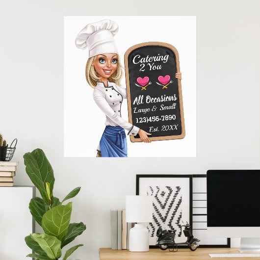 Catering Business Poster (Heimbüro)