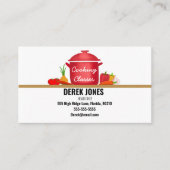 Catering-Chili der Kochklasse Visitenkarte (Vorderseite)