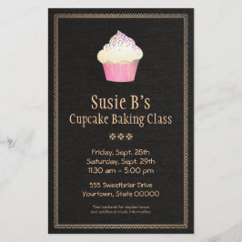 Catering Cupcake Bäckerei Konditorei Koch Flyer