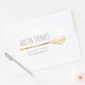 Catering des WasserfarbenSpoons, Koch I Aufkleber (Umschlag)