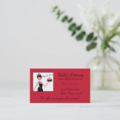 Catering DIVA Visitenkarten Visitenkarte (Stehend Vorderseite)