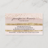 Catering für Hochzeitstorte Visitenkarte (Rückseite)