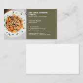 Catering für kundenspezifische Lebensmittel Visitenkarte (Vorne/Hinten)