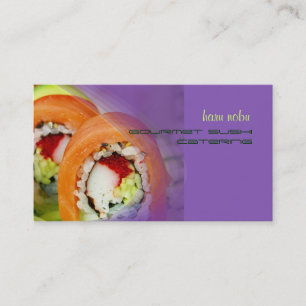 Catering, Geschäft, Fotovorlage Visitenkarte