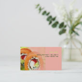 Catering, Geschäft, Fotovorlage Visitenkarte (Stehend Vorderseite)