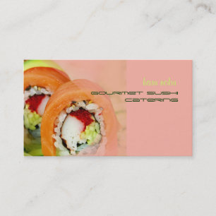 Catering, Geschäft, Fotovorlage Visitenkarte