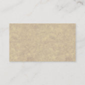 Catering-Geschäft Visitenkarte (Rückseite)