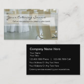 Catering-Geschäfts-Karten Visitenkarte (Vorne/Hinten)