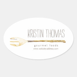 Catering, Koch, Aufkleber für die Wasserfarben