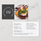 Catering Koch beruflich Foto DIY Kochschule Visitenkarte (Vorne/Hinten)