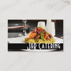 Catering Koch Hochzeitsplaner Essen Restaurant Visitenkarte