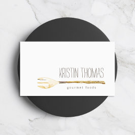 Catering, Koch, Lebensmittelkarte Visitenkarte