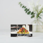 Catering Koch Wedding Planner Food Restaurant Begleitkarte (Stehend Vorderseite)