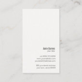 Catering Koch Whisk, kulinarisch Visitenkarte (Rückseite)