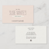 Catering Konditorei Koch Rolling Button Niedlich R Visitenkarte (Vorne/Hinten)