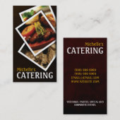Catering, Küche, Restaurant, Koch, Visitenkarte (Vorne/Hinten)