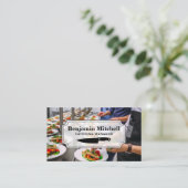 Catering | Kulinarisch Visitenkarte (Stehend Vorderseite)