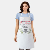 „Catering“ Latzhose Mittelgröße Schürze (Getragen)