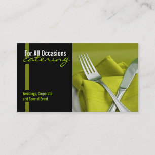 Catering, Lebensmittel, Visitenkarte
