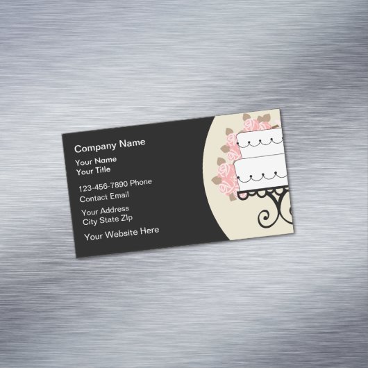 Catering Moderne neue Magnetkarten Magnetische Visitenkarte (Beispiel)