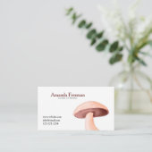 Catering Mushroom ist einfach zu empfehlen. Visitenkarte (Stehend Vorderseite)