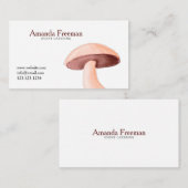 Catering Mushroom ist einfach zu empfehlen. Visitenkarte (Vorne/Hinten)