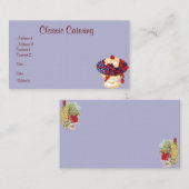 Catering- oder Koch-Visitenkarte Visitenkarte (Vorne/Hinten)