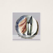 Catering- oder Restaurantkarte (Vorderseite)