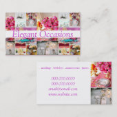 Catering-Party-Servicedekorationen Visitenkarte (Vorne/Hinten)